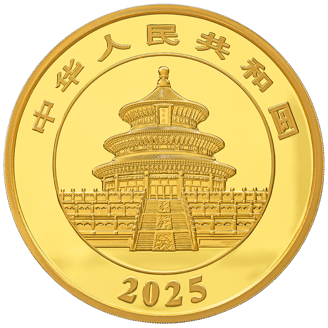 150 g Gold Coin - Panda - 2025