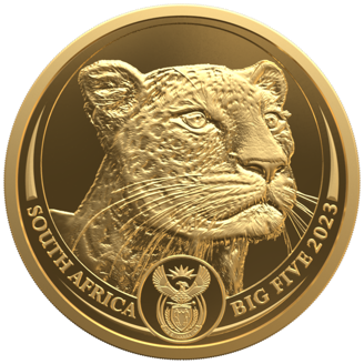 5 oz Gold Coin - Big Five II - Leopard - 2023