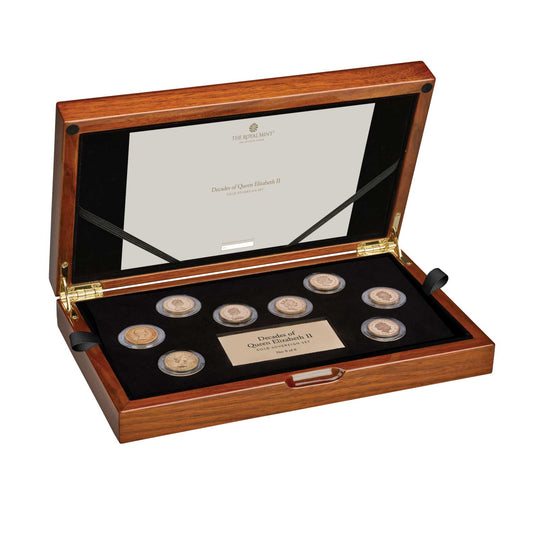 Decades of Queen Elizabeth II Gold Sovereign Set
Limited Edition 70