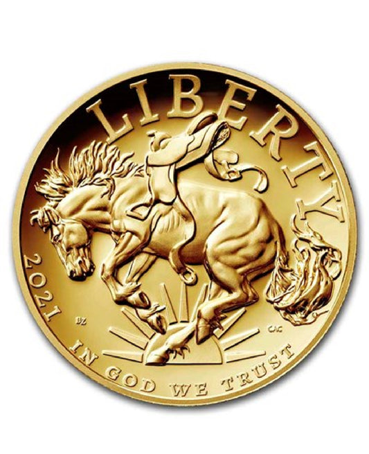 US Mint High Relief Coins & American Liberty Gold Coin Series
2021-W 1 oz High Relief American Liberty Gold (w/Box and COA)