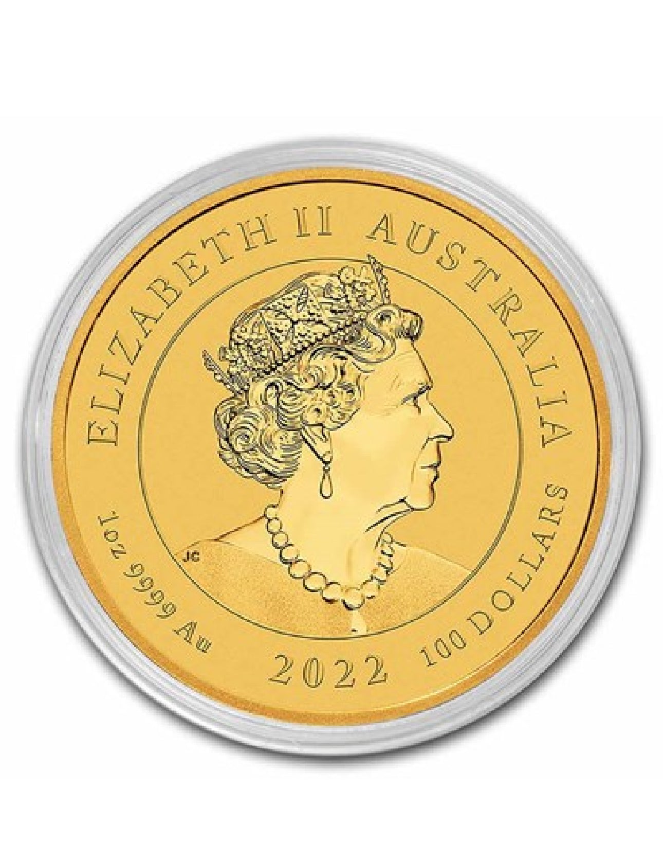 2022 Australia 1 oz Gold Dragon Proof (w/Box & COA)