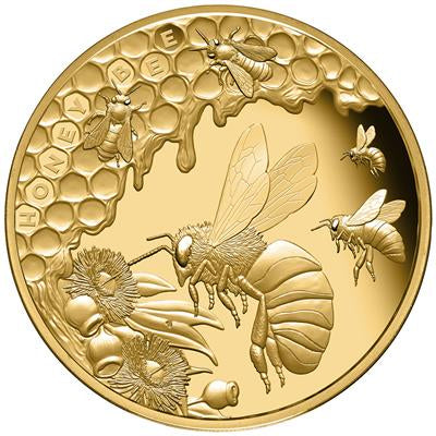 Niue 2022
HONEY BEE - 1 OZ
200TH ANNIVERSARY
100 $ | 1 Oz Gold | Proof
Mintage only 99 pieces