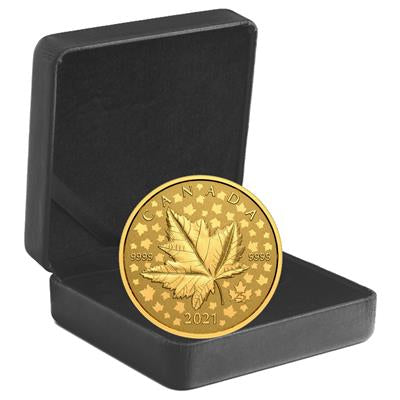 Canada 2021
MAPLE LEAF - CELEBRATION - 1 OZ
PIEDFORT - REVERSE PROOF
200 $ | 1 Oz Gold | Reverse Proof
Mintage only 500 pieces