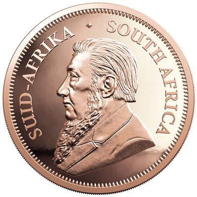 South Africa 2023
KRUGERRAND - PRESTIGE-SET
FIRST TIME WITH 2 OZ GOLD COIN
3,92 Rand | 3,92 Oz Gold | Proof
Mintage only 50 sets