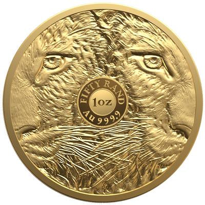 South Africa 2023
LEOPARD - 1 OZ
BIG FIVE SERIES II (4.)
50 Rand | 1 Oz Gold | Proof
Mintage only 500 pieces