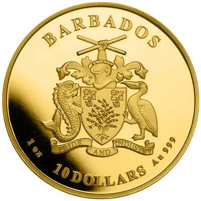 Barbados 2023
CARIBBEAN SEAHORSE - 1 OZ
PREMIUM BULLION COIN
10 $ | 1 Oz Gold | Uncirculated
Mintage only 100 pieces