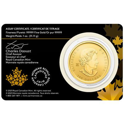 Canada 2023
KLONDIKE GOLD RUSH - 1 OZ
999,99 PURE GOLD
200 $ | 1 Oz Gold | Uncirculated