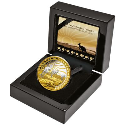 Niue 2023
GREAT AUSTRALIAN DESERT - 1 OZ
MOTIVE WITH PLATINUM PLATING
100 $ | 1 Oz Gold | Proof
Mintage only 99 pieces