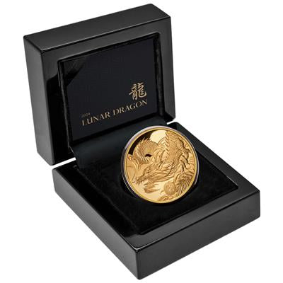 Niue 2024
YEAR OF THE DRAGON - 1 OZ
LUNAR SERIES
100 $ | 1 Oz Gold | Proof
Mintage only 150 pieces