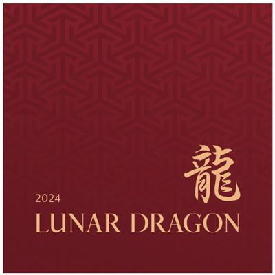 Niue 2024
YEAR OF THE DRAGON - 1 OZ
LUNAR SERIES - GILDED
1 $ | 1 Oz Silver | Black Proof
Mintage only 888 pieces