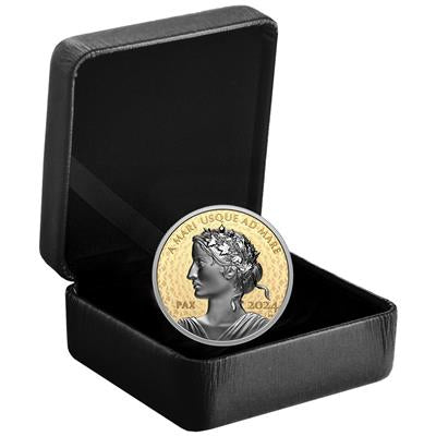 Canada 2024
PEACE DOLLAR - 1 OZ
PLATINUM PLATING
200 $ | 1 Oz Gold | Proof
Mintage only 650 pieces