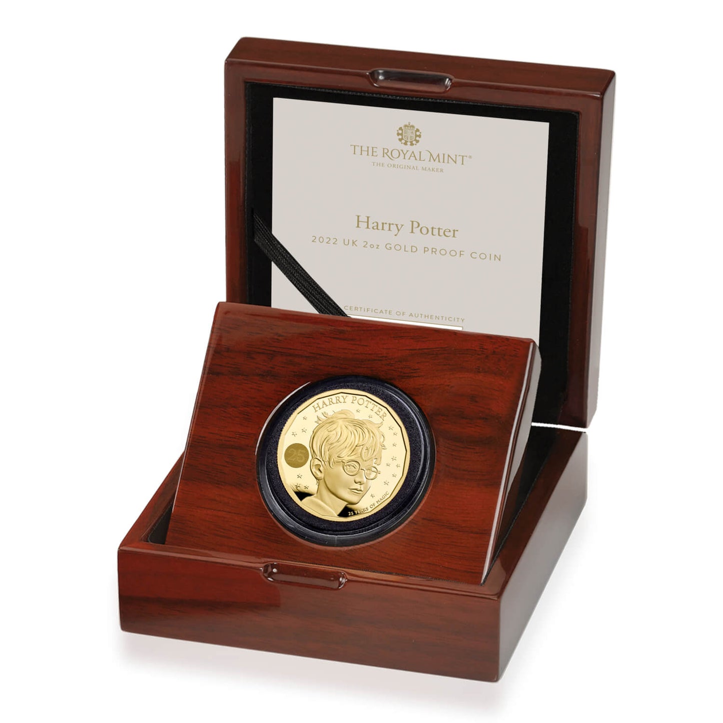 Harry Potter 2022 UK 2oz Gold Proof Coin
LIMITED EDITION 100