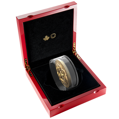 Canada 2024
YEAR OF THE DRAGON
TWO-SIDED ULTRA HIGH RELIEF
350 $ | 188 Gram Gold | Proof
Mintage only 108 pieces