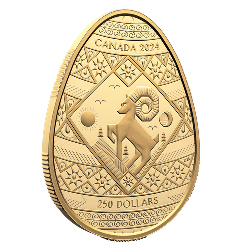 2024 $250 Pysanka - Pure Gold Coin