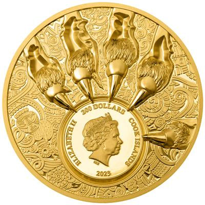 Cook Islands 2023
LION - 1 OZ - ULTRA HIGH RELIEF
NATURE KINGS (1.)
200 $ | 1 Oz Gold | Proof
Mintage only 100 pieces