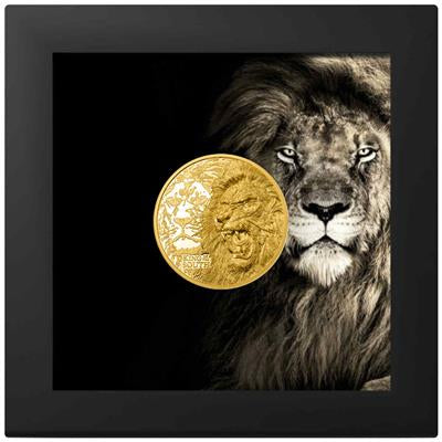 Cook Islands 2023
LION - 1 OZ - ULTRA HIGH RELIEF
NATURE KINGS (1.)
200 $ | 1 Oz Gold | Proof
Mintage only 100 pieces