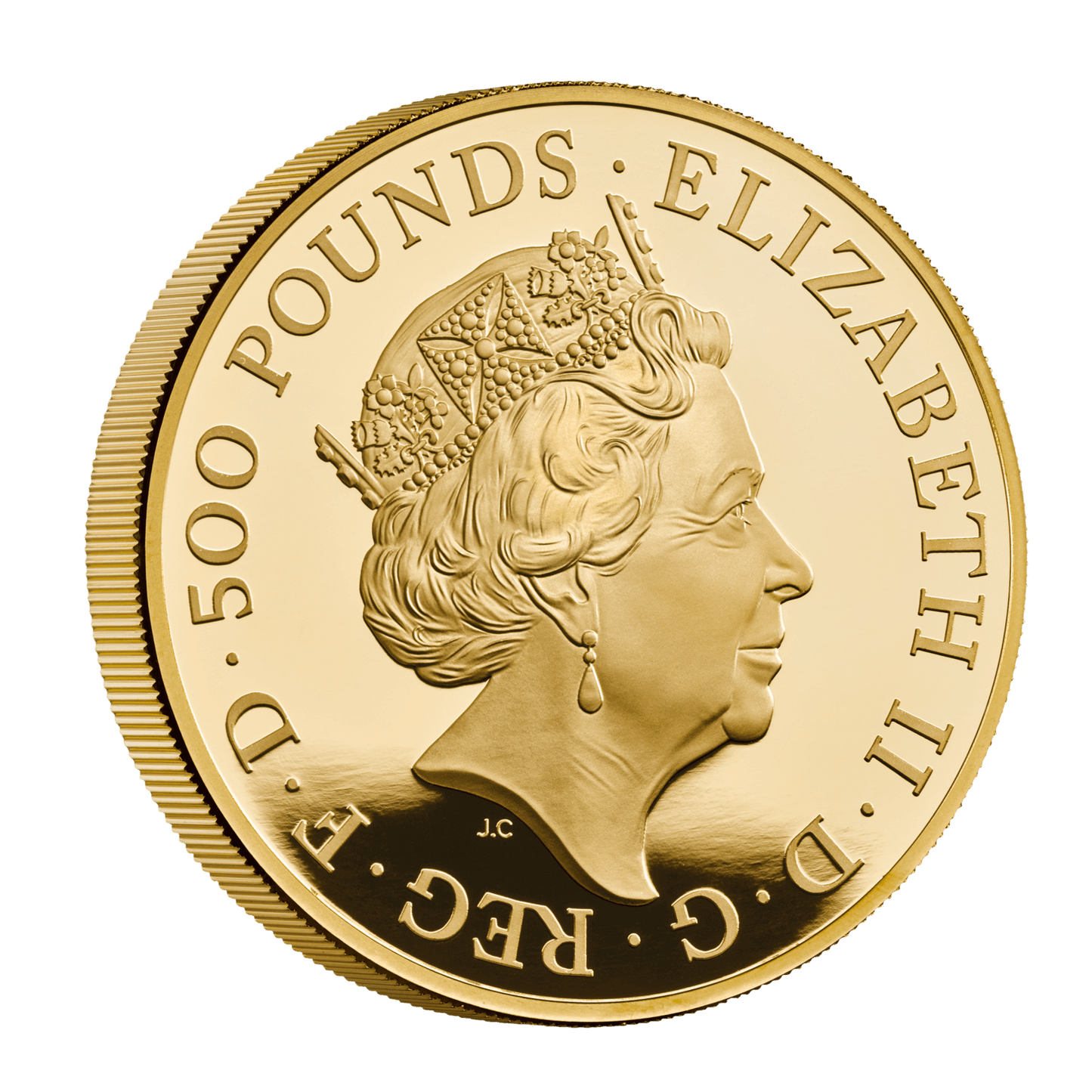 The Queen's Beasts 2021 UK Five-Ounce Gold Proof Coin
Limited Edition 135