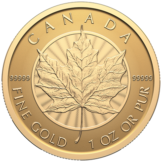 1 oz Gold Coin - Purest Maple Leaf - Premium Bullion - 2025