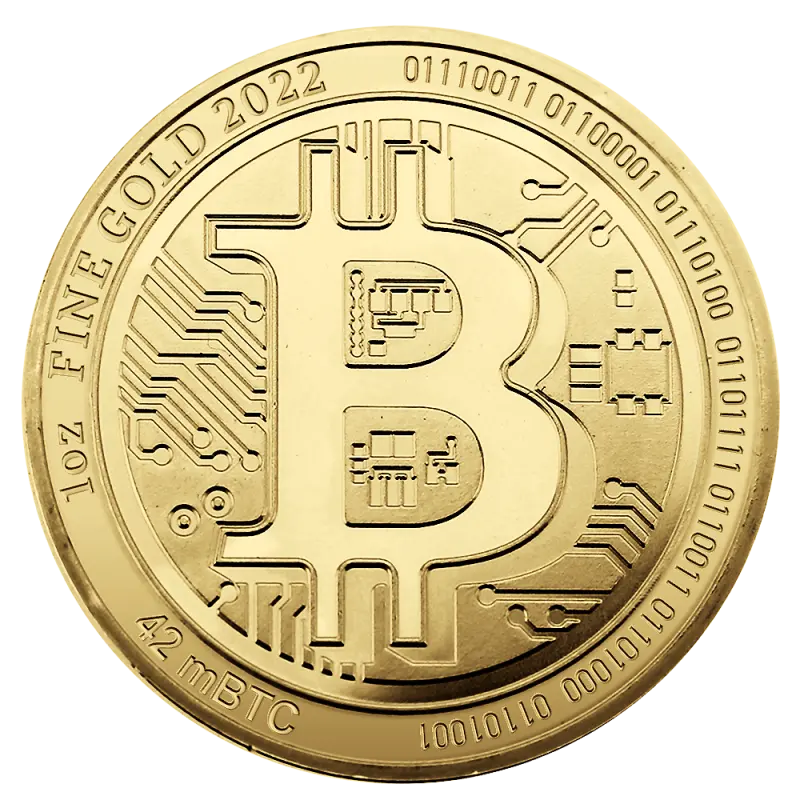 1 oz Gold Bitcoin | 2022