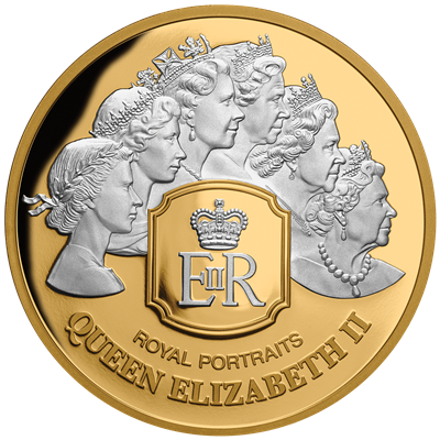 ROYAL PORTRAITS - 1 OZ  MOTIVE WITH PLATINUM PLATING 100 $ | 1 Oz Gold | Proof