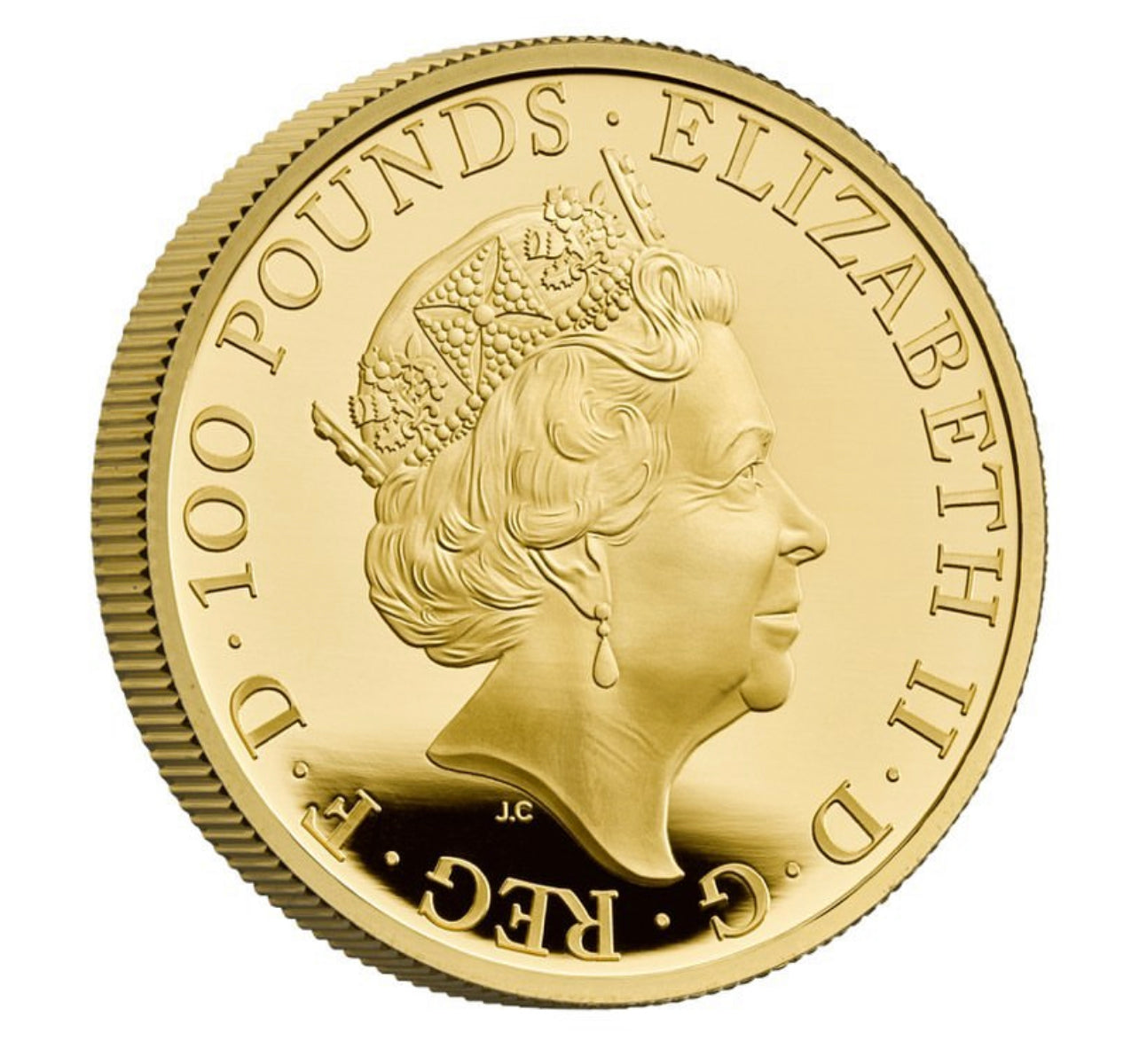 The Queen's Beasts 2021 UK One Ounce Gold Proof Coin Limited Edition