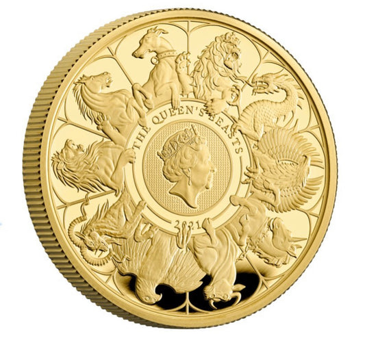 The Queen's Beasts 2021 UK One Ounce Gold Proof Coin Limited Edition